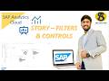 10. SAP Analytics Cloud | Story | Filters & Controls | Part 1