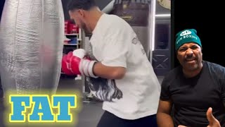 WHOA DAVID BENAVIDEZ RETURNS TO THE RING SHOWING SIGNS OF EXTREME WEIGHT GAIN