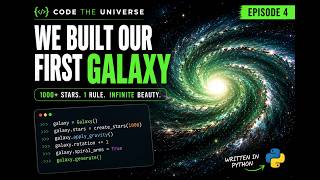 I Added Galaxies To My Python Universe... It Looks Incredible