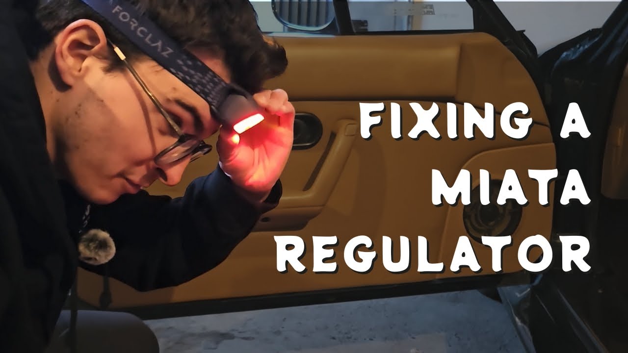 How to Fix a Window Regulator on a Miata NA (1990–1997 MX-5) | Miata NA Build Series