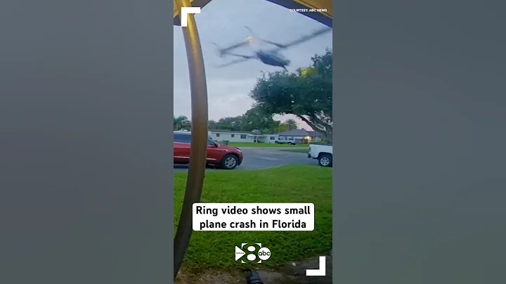 Ring video shows small plane crash in Florida