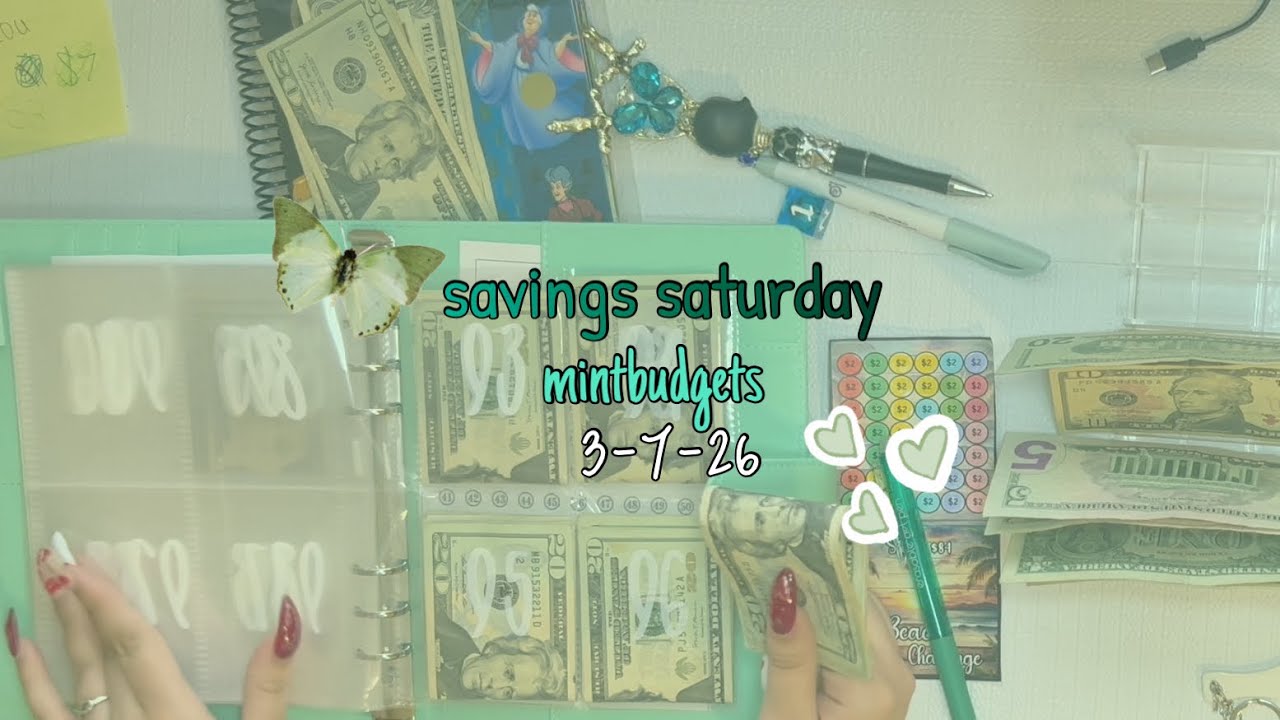 savings saturday - 3/7/26 + HAPPY MAIL !!! - first saturday of march