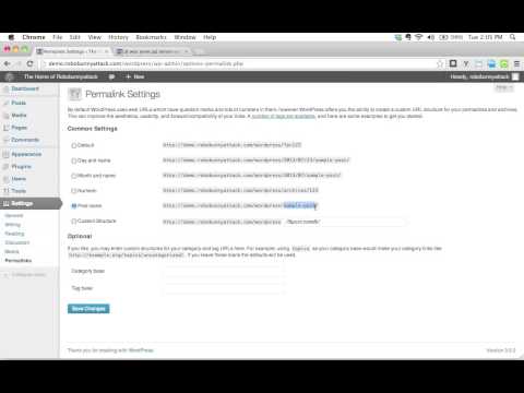 How do I create user-friendly permalinks for my WordPress site?