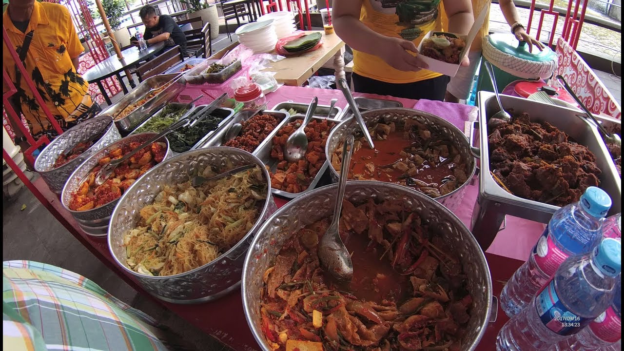 Jakarta Street Food 1857 Part.1 Nasi Padang Vegetarian YDXJ0007 - YouTube