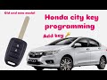 Honda city key programming and add key 🔑🚘#keyprogramming #honda #newkey #addkey 📱9528588055