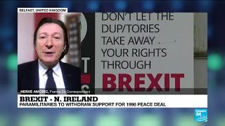 Loyalists pull support for Northern Ireland peace deal over Brexit rules