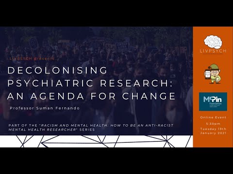 Decolonising Psychiatric Research: An Agenda for Change #AntiRacistMHResearch