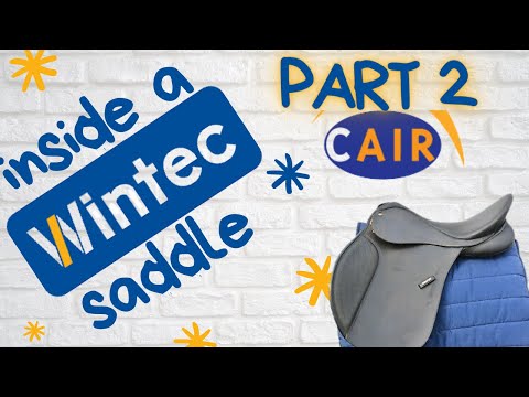 Inside a WINTEC Saddle - CAIR! - We look at the air bags.