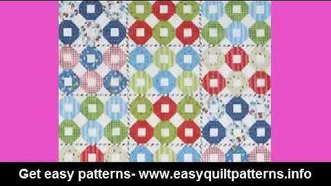 simple free quilting patterns vintage snowball quilt pattern