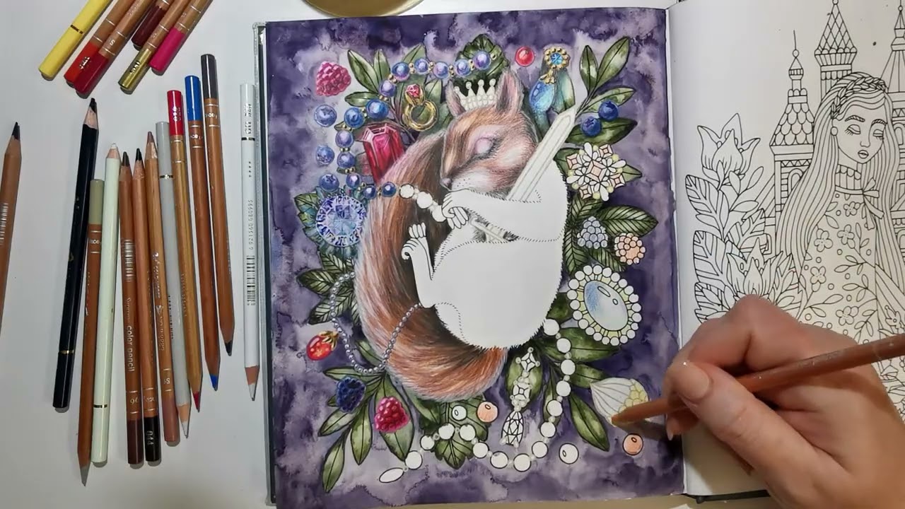 Хобби-влог 11 - Процесс и мысли, камни и золото. Emelie Lidehall Oberg Fairy Tales & Folklore