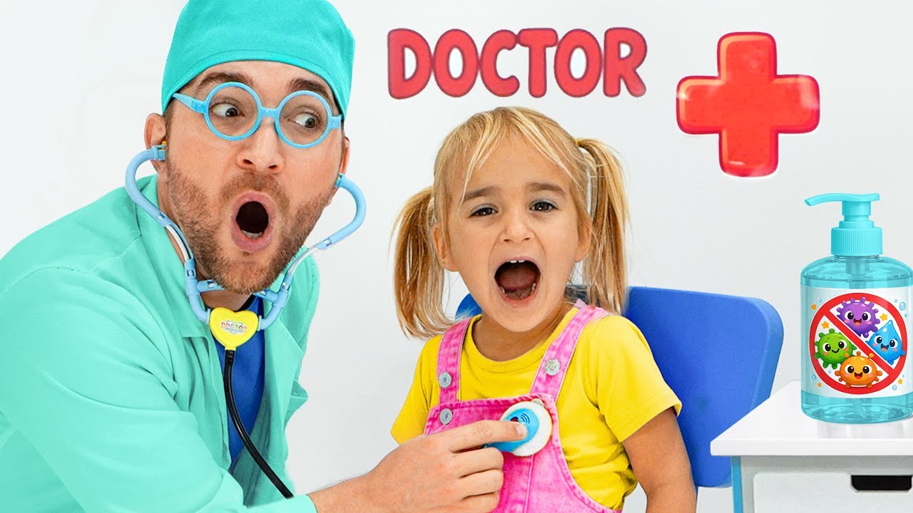 Алиса и Миа – История о мытье рук – Не ешьте грязными руками!