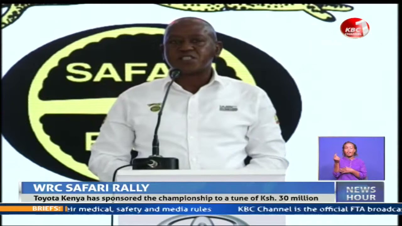 WRC Safari Rally receives sponsorship boost from Toyota Kenya
