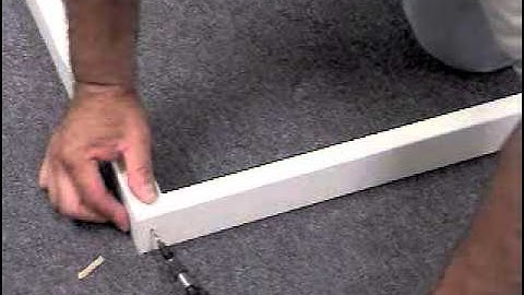 How To Fix Broken Miter - Norman Shutters