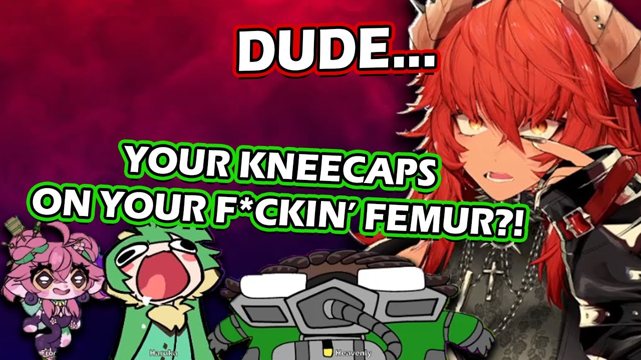 Zen Got Mental Damage when she heard Froggy's Knee Cap Situation is Uneven..