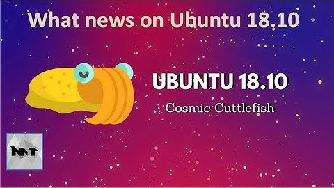 Ubuntu 18.10 What