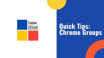 Quick Tips: Chrome Tabs