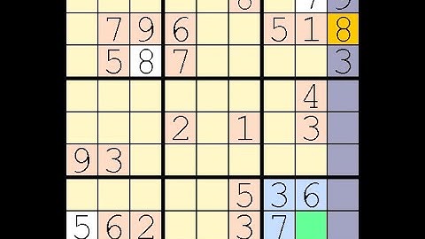 How to Solve Washington Times Sudoku Difficult May 21, 2023
