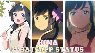 My First Capcut Edit Hina Amano Edit Weathering With You