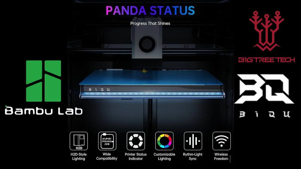 Panda Status Bq Bigtreetech - YouTube