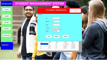 Student Management System in C# P-1