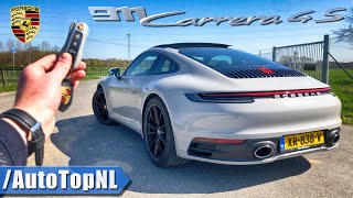 PORSCHE 911 CARRERA 4S 992 REVIEW on AUTOBAHN by AutoTopNL