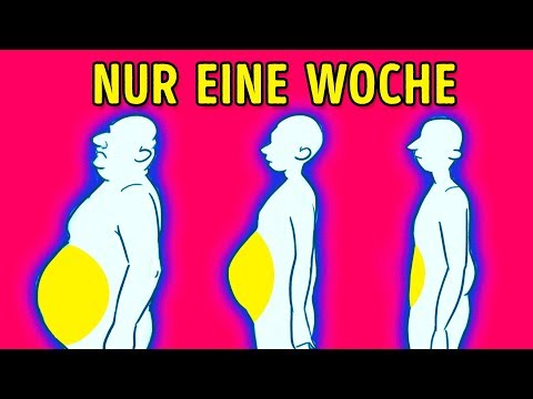 Video: Ist Es Möglich, Bauchfett In Einer Woche Zu Verlieren?