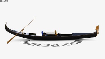 Gondola 3D model by 3DModels.org