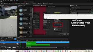 How to: UE Niagara  - Infinite Lifetime