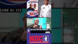 Peter Obi chats with okey bakassi 