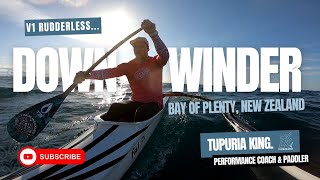 No Rudder, No Fear: Raw V1 Downwind Footage!
