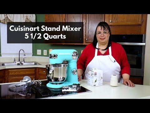 Cuisinart Stand Mixer Precision Master 5 Quart Unboxing and First Look What's Up Wednesday