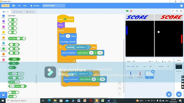 How to make a 2 Players Pong Game in Scratch 3.0