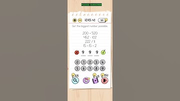 BRAIN TEST LEVEL 42 WALKTHROUGH WITH COMMENTARY