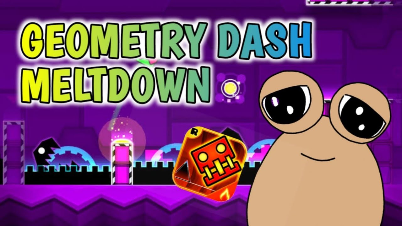 pasando geometry dash meltown - YouTube