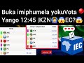 Buka imiphumela yokuvota njengamanje ukuthi imi kanjani njengoba kubalwa LIVE |ANC |MK |DA |IFP |EFF