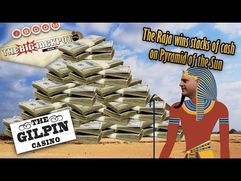 The Raja Wins a Big Jackpot on Pyramid of the Sun ☀️ Throwback Jackpot Wins!