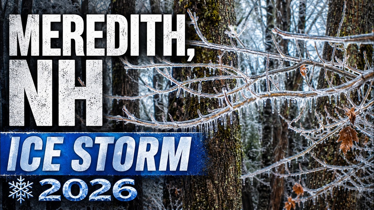 Ice Storm in New England - YouTube