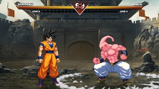 Goku vs Buu -High Level Awesome Fight!