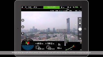 DJI Safety Tips - How to Use the Attitude Indicator and Map in the DJI GO App