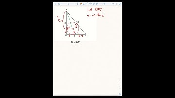Find length OA! Hardest triangle problem. Can you solve it?? #sat #math #olympiad