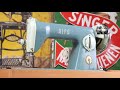 Sewing Leather with a Vintage Alfa 50