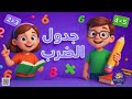 جدول الضرب كامل من 1 إلى 12 للأطفال مع أغنية مسلية 