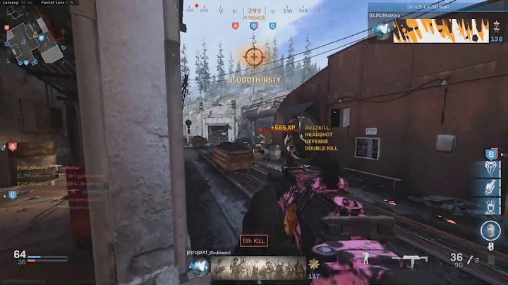 COD:MW - 5 HS Feed/VP9 Codec quality test