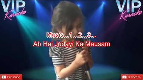 Aye Mere Humsafar Ab Mujhe Raat Din Karaoke Song With Scrolling Lyrics