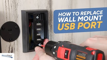 How to Replace a USB Wall Mount Port in your camper
