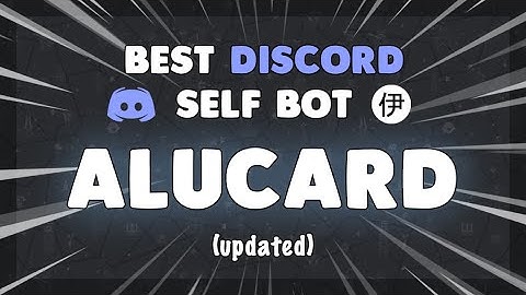 NITRO SNIPER and RAID COMMANDS | How to Install the *FREE* Alucard Discord Self Bot