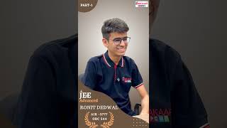 How Ronit Dedwal Cracked JEE Advanced with AIR 2777.