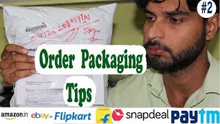 How to pack a parcel for courier shipping