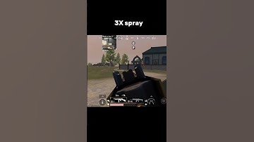 Master the 3x spray in bgmi: Tips & Tricks for New Update #bgmi