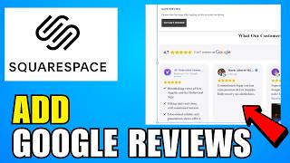 How To Add Google Reviews To A Squarespace Website (2026) (Complete Guide)